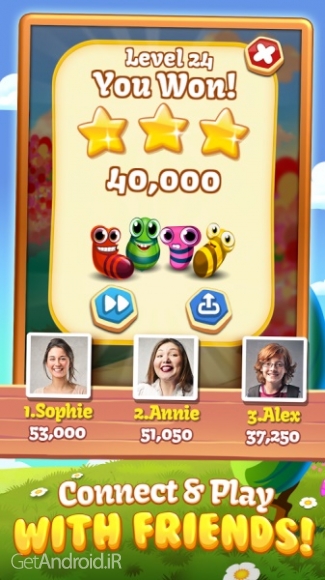 دانلود بازی Bee Brilliant Blast اندروید