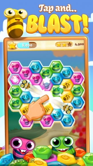 دانلود بازی Bee Brilliant Blast اندروید