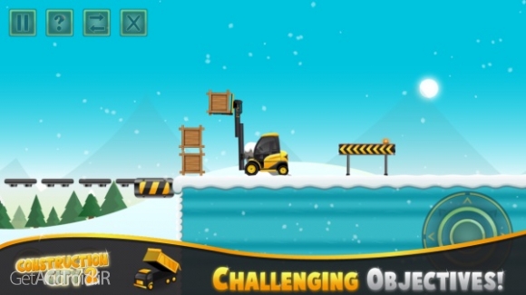 دانلود بازی JConstruction City 2 Winter اندروید