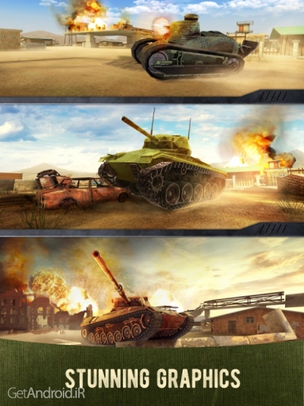 دانلود بازی War Machines Tank Shooter Game اندروید