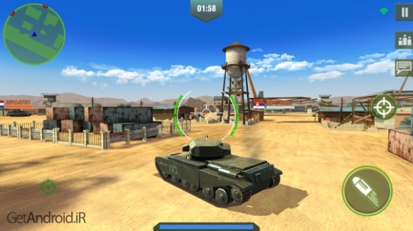 دانلود بازی War Machines Tank Shooter Game اندروید
