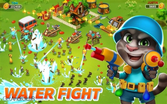 دانلود بازی Talking Tom Camp اندروید