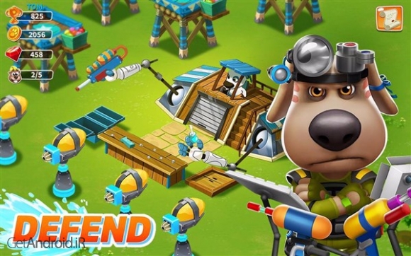 دانلود بازی Talking Tom Camp اندروید