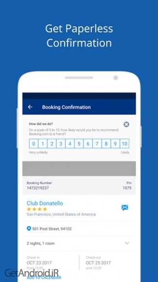 دانلود برنامه Booking.com اندروید