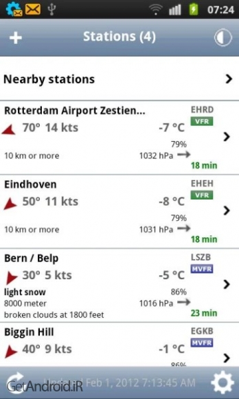دانلود برنامه PilotWeather اندروید