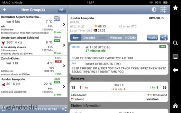 دانلود برنامه PilotWeather اندروید