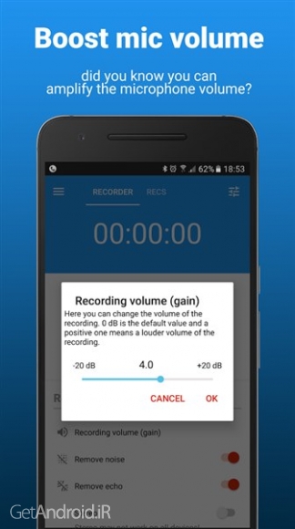 دانلود Voice Recorder Pro 5.1.3 Pro نرم افزار ضبط صدا با کیفیت بالا و عالی اندروید