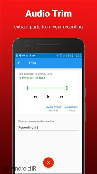 دانلود Voice Recorder Pro 5.1.3 Pro نرم افزار ضبط صدا با کیفیت بالا و عالی اندروید