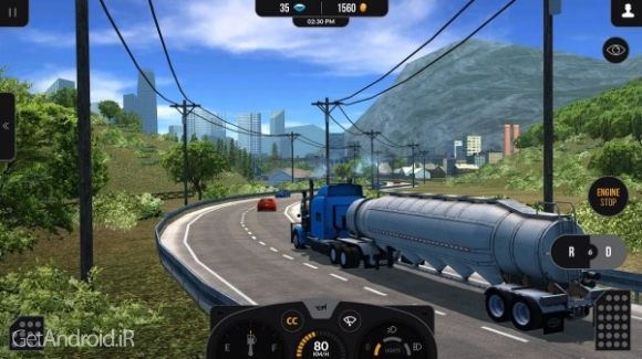 دانلود Truck Simulator PRO 2 v1.6 بازی شبیه ساز کامیون 2 اندروید