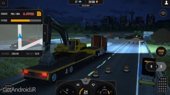 دانلود Truck Simulator PRO 2 v1.6 بازی شبیه ساز کامیون 2 اندروید
