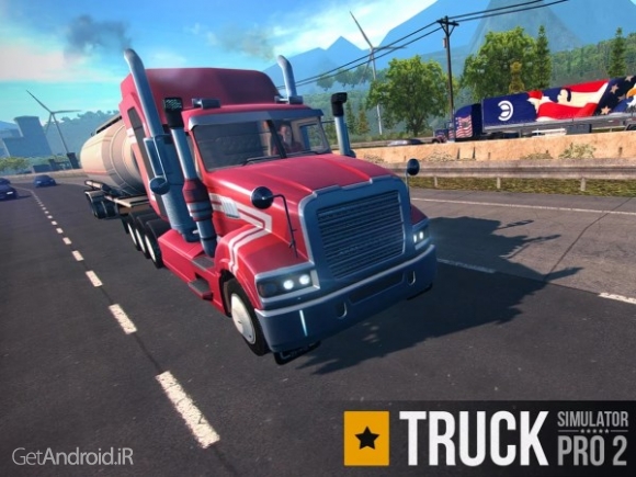 دانلود Truck Simulator PRO 2 v1.6 بازی شبیه ساز کامیون 2 اندروید
