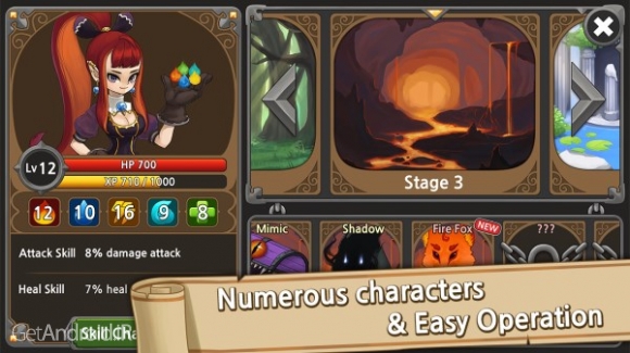 دانلود PuzzleGO RPG 1.0.0 بازی جورچین سه تایی اندروید