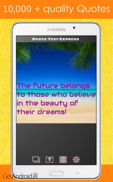 دانلود برنامه Photo Editor Text Fonts Effect اندروید