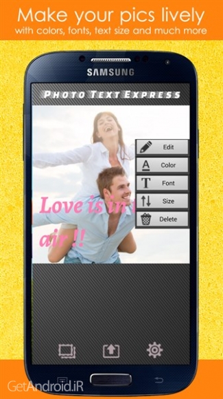 دانلود برنامه Photo Editor Text Fonts Effect اندروید