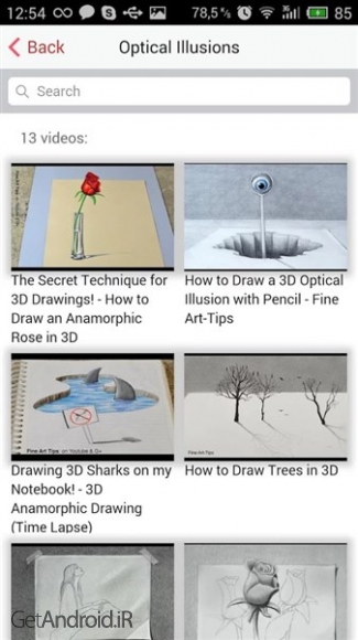 دانلود Fine Art-Tips Premium v2.0.5 برنامه آموزش طراحی و نقاشی اندروید
