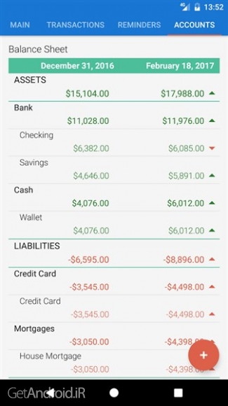 دانلود برنامه Bluecoins اندروید