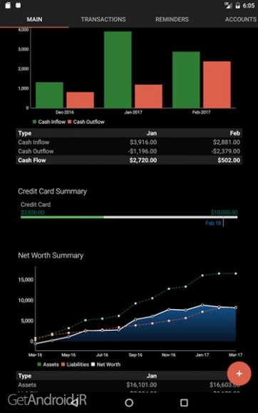 دانلود برنامه Bluecoins اندروید