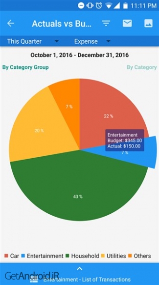 دانلود برنامه Bluecoins اندروید