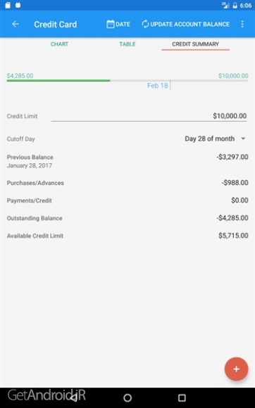 دانلود برنامه Bluecoins اندروید