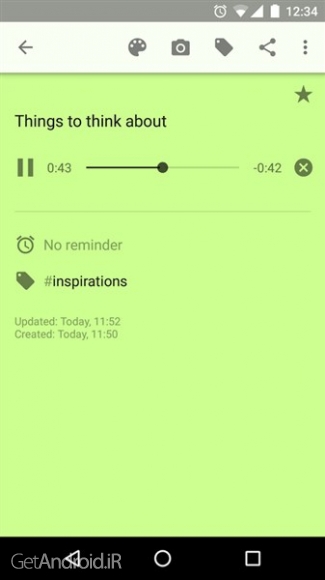 دانلود برنامه Notepad اندروید