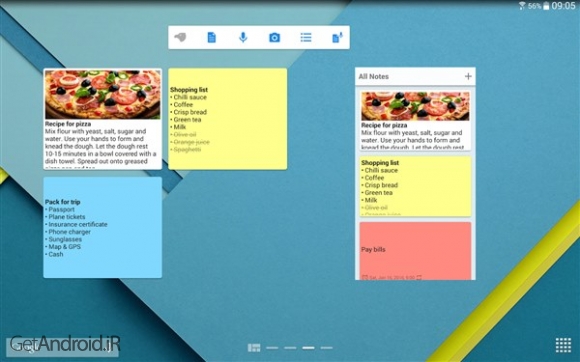 دانلود برنامه Notepad اندروید