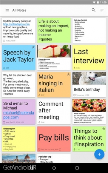 دانلود برنامه Notepad اندروید