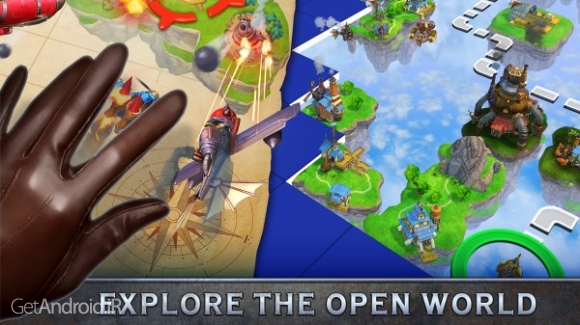 دانلود بازی Sky Clash Lords of Clans 3D اندروید