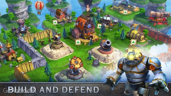 دانلود بازی Sky Clash Lords of Clans 3D اندروید