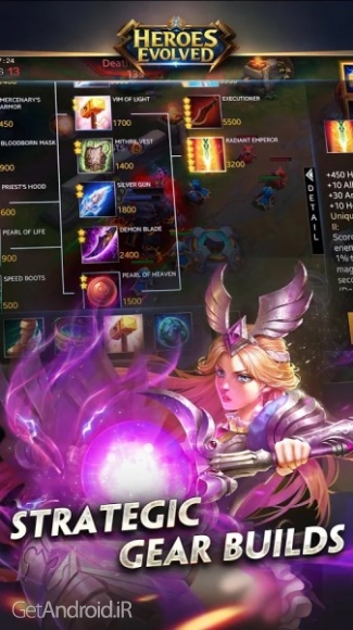 دانلود بازی Heroes Evolved اندروید