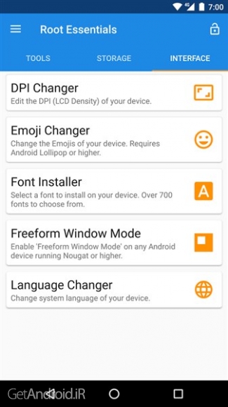 دانلود Root Essentials 2.4.9 برنامه دستگاههای روت شده اندروید
