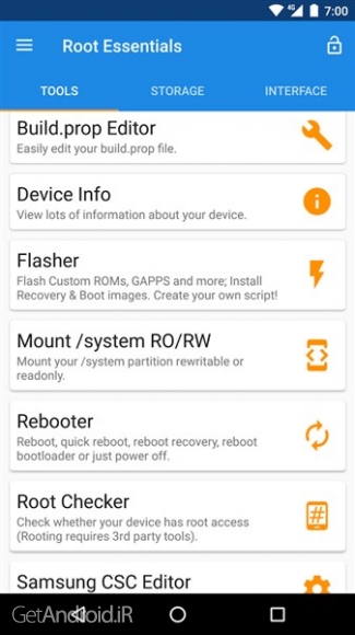 دانلود Root Essentials 2.4.9 برنامه دستگاههای روت شده اندروید