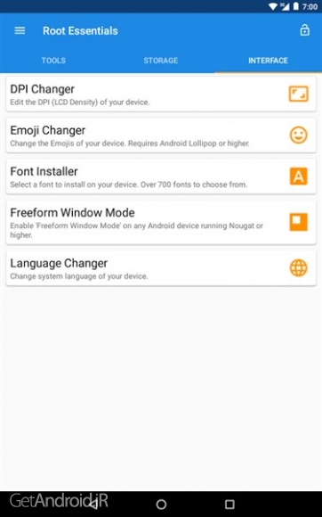 دانلود Root Essentials 2.4.9 برنامه دستگاههای روت شده اندروید