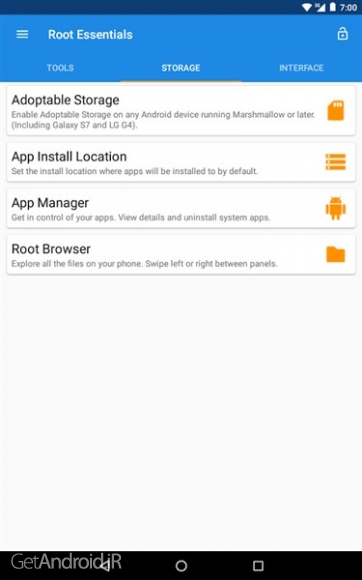 دانلود Root Essentials 2.4.9 برنامه دستگاههای روت شده اندروید