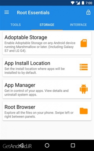 دانلود Root Essentials 2.4.9 برنامه دستگاههای روت شده اندروید