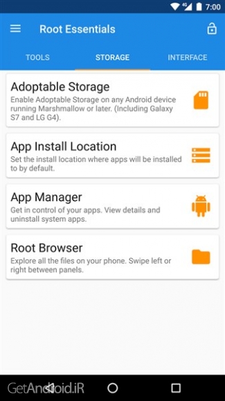 دانلود Root Essentials 2.4.9 برنامه دستگاههای روت شده اندروید