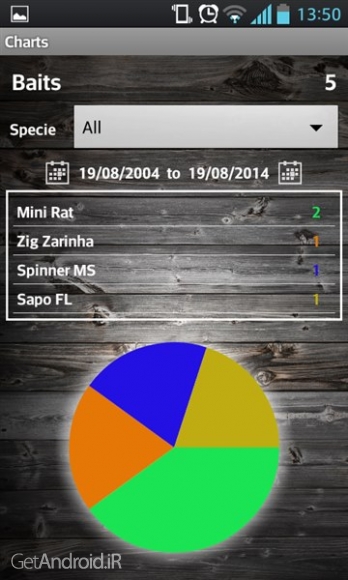 دانلود Fishing Notes 1.5 برنامه مخصوص ماهیگیری اندروید