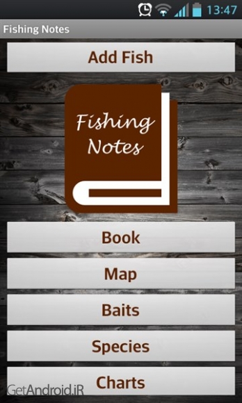 دانلود Fishing Notes 1.5 برنامه مخصوص ماهیگیری اندروید