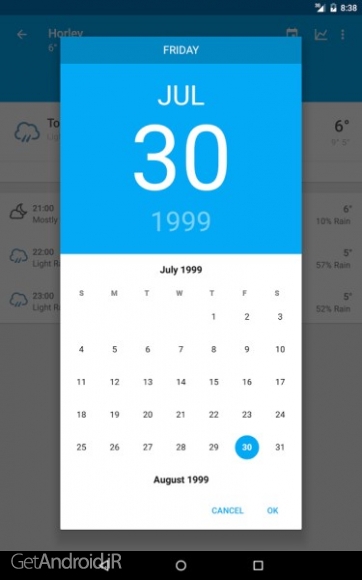 دانلود Forecast - Weather & Widgets 1.4.0 برنامه هواشناسی اندروید