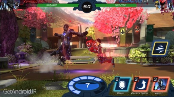 دانلود بازی Power Rangers Legacy Wars اندروید