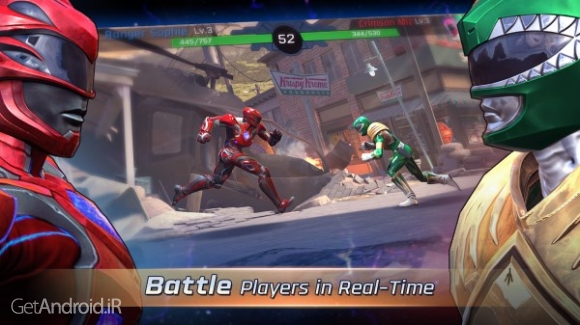 دانلود بازی Power Rangers Legacy Wars اندروید