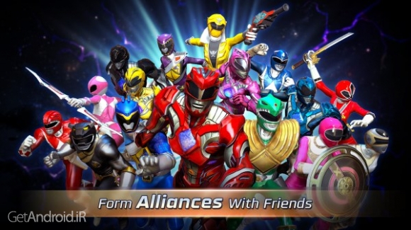 دانلود بازی Power Rangers Legacy Wars اندروید