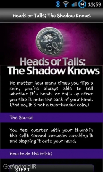 دانلود Instant Magician v1.0 نرم افزار آموزش شعبده بازی اندروید