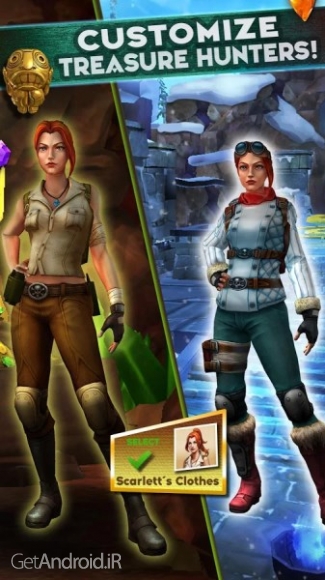 دانلود بازی Temple Run Treasure Hunters اندروید
