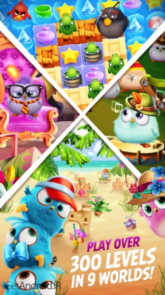 دانلود بازی Angry Birds Match اندروید