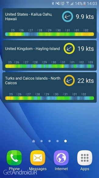 دانلود اپلیکیشن WINDY اندروید
