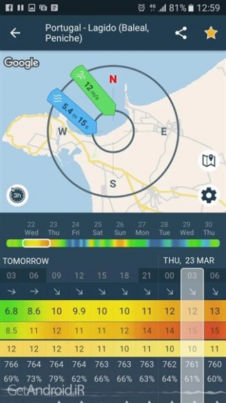 دانلود برنامه WINDY اندروید