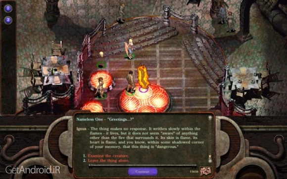 دانلود Planescape: Torment EE 3.1.3.0 بازی نقش آفرینی جدید 2017 اندروید