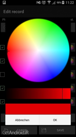 دانلود hueCall v1.3.2 برنامه اطلاع از تماس با نور رنگی اندروید