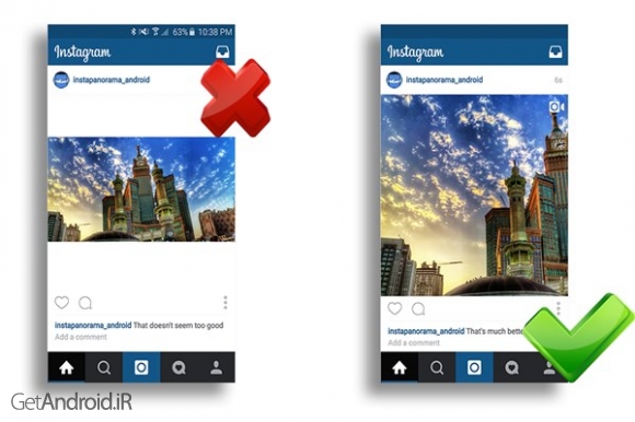 دانلود InstaPanorama - Video Panorama v3.26 برنامه ساخت ویدئوی پانوراما اندروید