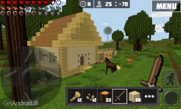 دانلود بازی WorldCraft 3D Build and Craft اندروید